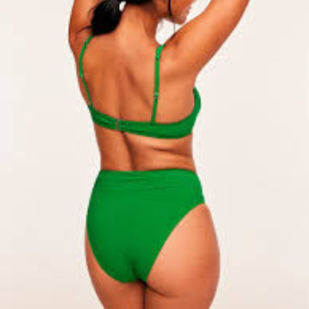 Adore Me Coraline High-Waist Swim Bottom Size L